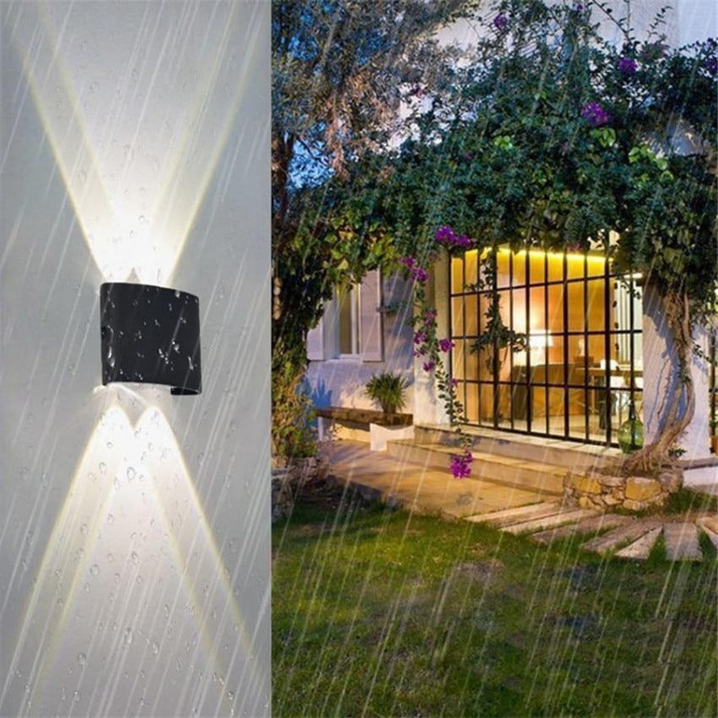 Luminaire extérieur moderne noir | Sessa