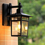 Luminaire extérieur vintage noir | Lanterna