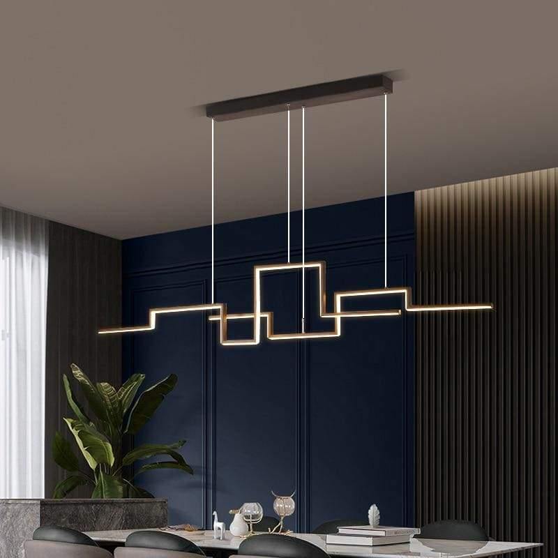 Suspension moderne noire | Diamo