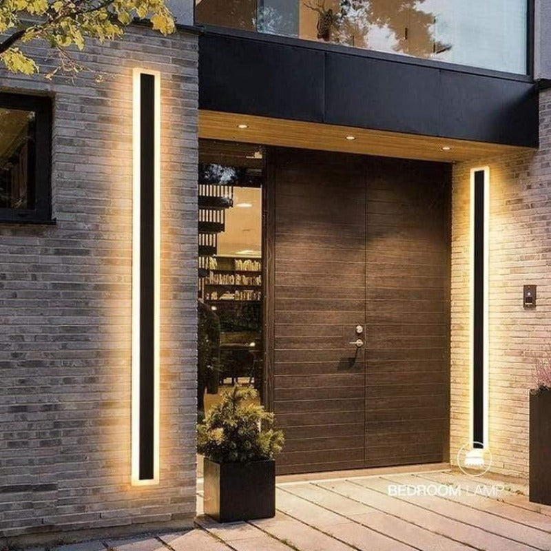 Luminaire extérieur moderne noir | Tedesco