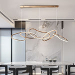 Lustre moderne doré | Lussano