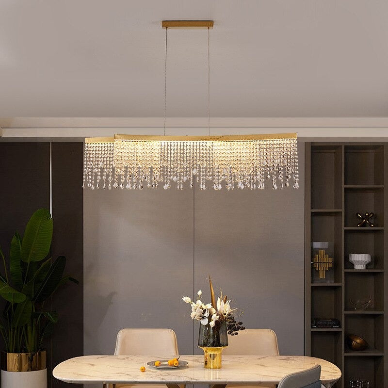 Lustre design doré | Lusso