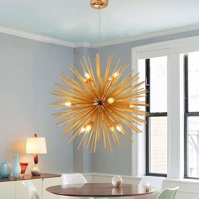 Suspension vintage dorée | Pico