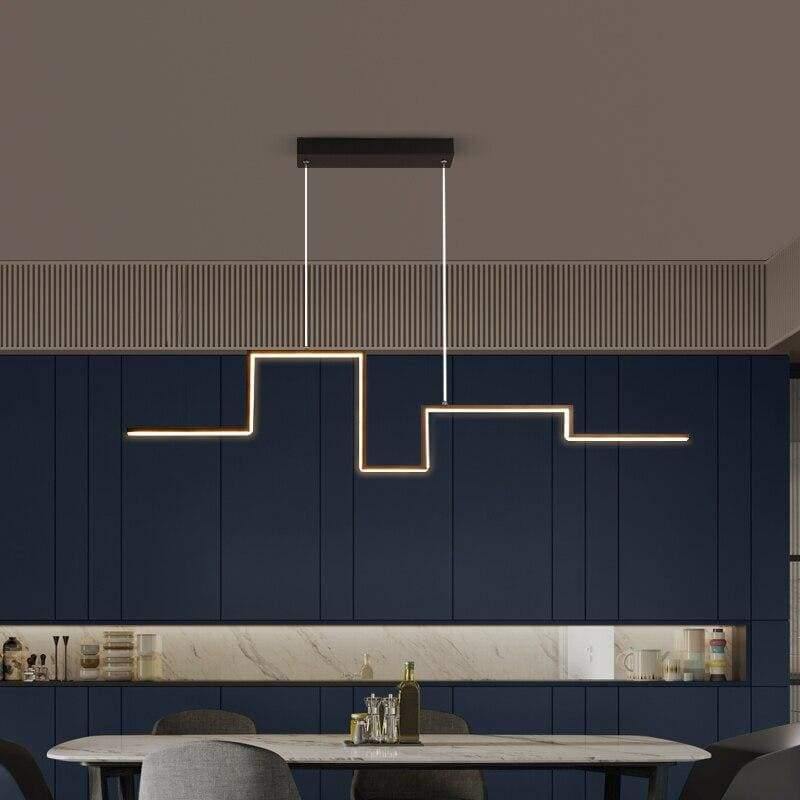 Suspension moderne noire | Diamo