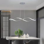 Suspension moderne dorée | Barri
