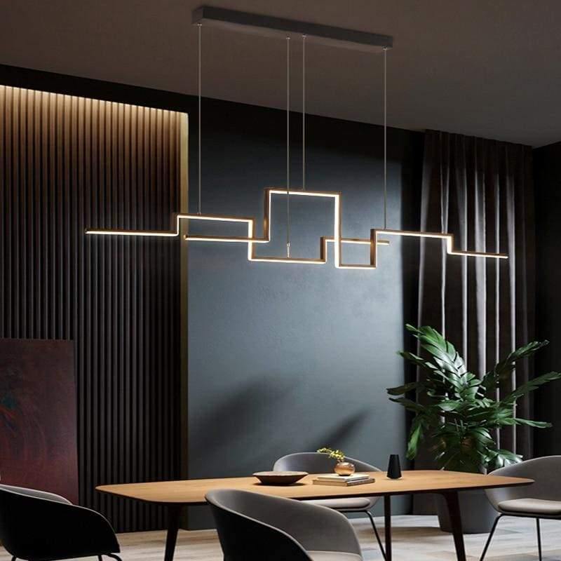 Suspension moderne noire | Diamo