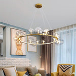 Suspension scandinave dorée | Emalto